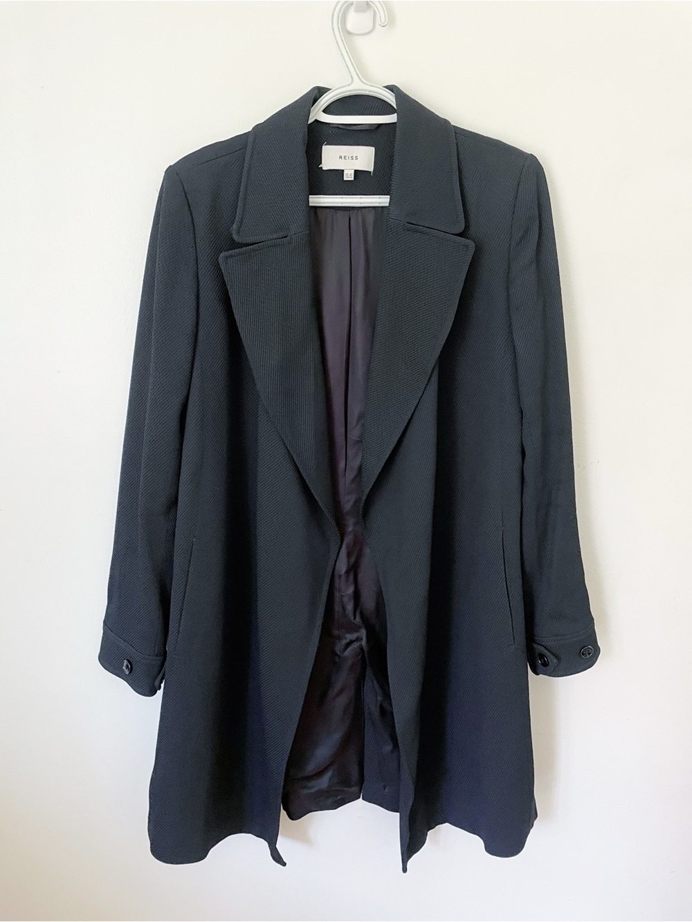 REISS black trench coat